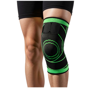 Rodillera Deportiva Transpirable 3D de Compresión, Elástica, Ajustable, Antideslizante, con Correas, en Oferta - Product Image 2