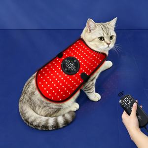 Couverture de thérapie par la lumière rouge pour chiens, chats et animaux de compagnie, certifiée FCC et RoHS, rechargeable, pour soulager la douleur et la chaleur - Product Image 1