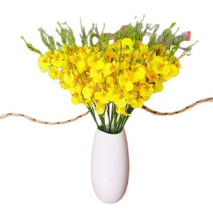 Fleur artificielle Orchidée dansante 55cm/95cm en plastique, plante décorative d'intérieur et d'extérieur pour la maison et le bureau - Product Image 4