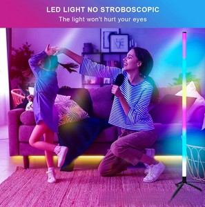 <b>Corner</b> Standing Bedroom <b>LED</b> Bedside Decoration Living Room Art Decor Remote Indoor Party Stand <b>Lighting</b> RGB Floor Lamp - Product Image 5
