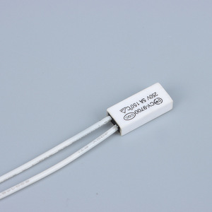 Thermostat tubulaire à tête plate 250V 15A pour chauffe-eau et appareils électroménagers - Product Image 1