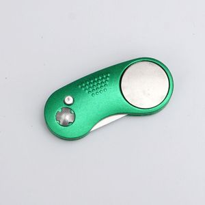Nouveau modèle de marqueur outil de golf en métal avec ressort en acier inoxydable poignée en aluminium pliant Fruit Ridge fourche caractéristiques blanc - Product Image 4