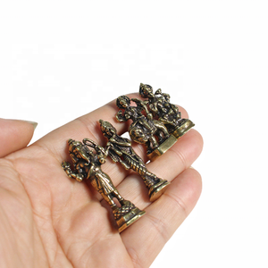 Hoge Kwaliteit Lndian Boeddha God Ganesh Boeddha Kleine Ornamenten Antiek Standbeeld - Product Image 6