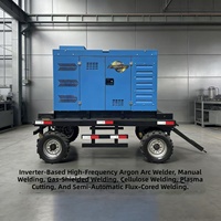 Générateur-soudeuse Kubota TO400A-JR 400A, machine polyvalente mobile et portable pour extérieur, courant nominal 500V