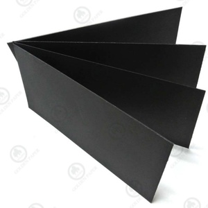 Jet Black Folding <b>Box</b> Board Black Paper Board Durable for High-End Packaging - Product Image 3
