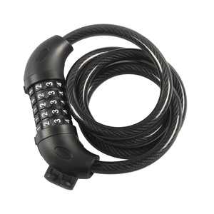 Bicycle <b>Lock</b> 120 Cm Steel <b>Cable</b> 5 Digit Combination Durable For Bike - Product Image 5