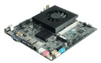 Placa base Industrial Mini ITX QM8680L RJ45LAN 2COM 6USB2.0 SATA Mini-PCIE puertos 70W de potencia para placa de Control de máquina expendedora