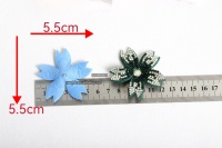 Kristal Berlian 3D Bentuk Bunga, Rhinestone Flatback untuk Berbagai Kegunaan pada Seni Kuku, Tas, Sepatu & Pakaian - Perlengkapan Kerajinan DIY