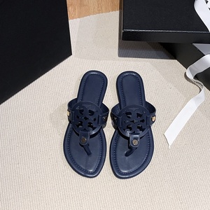 YESTEEM TB Chanclas para mujer, <span class=keywords><strong>zapatillas</strong></span> <span class=keywords><strong>de</strong></span> verano, sandalias planas <span class=keywords><strong>de</strong></span> talla grande, zapatos <span class=keywords><strong>de</strong></span> cuero - Product Image 3