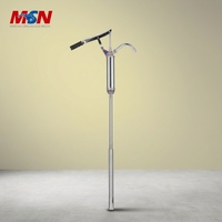 Pompa Transfer Bahan Bakar Kendaraan Universal MSN Grosir 0.33L/Siklus 1M Hisap Baja Paduan Aluminium Anti Korosi Oli