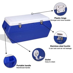 80L PU Insulated Cooler Box Medical Cooler Box Marine Cooler Box <strong>Ice</strong> <strong>Chest</strong> - Product Image 4