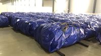 Bâche en PVC finie Bâches en bois robustes Bâche en toile enduite de PVC