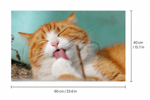 Stampa su Tela Personalizzata con Ritratto <span class=keywords><strong>di</strong></span> <span class=keywords><strong>Animali</strong></span> Domestici 40x60cm, Dipinto Fotografico <span class=keywords><strong>di</strong></span> Cani e Gatti, Arte Murale Personalizzata per Arredamento Casa - Product Image 2