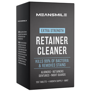 Limpiador de Retenedores Dentales, Tabletas para <span class=keywords><strong>Dentaduras</strong></span> <span class=keywords><strong>Postizas</strong></span>, Protector Bucal, Producto de Limpieza de <span class=keywords><strong>Dentaduras</strong></span> <span class=keywords><strong>Postizas</strong></span>, Tabletas de Limpieza de <span class=keywords><strong>Dentaduras</strong></span> <span class=keywords><strong>Postizas</strong></span> - Product Image 1