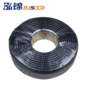HjscCd Surveillance Video Cable 75-3 Copper Conductor Pvc Jacket Foil Braid Shield For Security Camera Use - Product Image 1