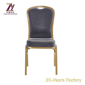 Vente en gros de chaises modernes pour hôtel, banquets, mariage, métal doré, aluminium, empilables pour hôtel, mariage - Product Image 5