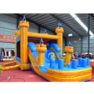 Prix usine éblouissant PVC matériel sautant château toboggan gonflable commercial <span class=keywords><strong>maison</strong></span> de rebond avec toboggan pour les locations de fête - Product Image 2