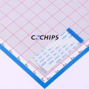 FFC-0.5-36P-50mm-B FFC Cable (Flexible Flat Cable) P=0.5mm Connector 36P 0.5mm 0.3mm Reverse - Product Image 1