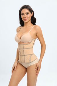 Ceinture amincissante respirante en latex taille plus colombienne Langqin avec logo personnalisé ODM, contrôle ferme, pour femme - Product Image 3