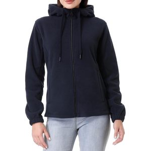 Veste polaire douce pour femme, à capuche zippée, manches longues, décontractée, respirante - Product Image 2