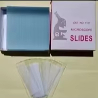 Disposable Microscope Slides and Cover Glass for Laboratory Use, Models 7101, 7102 and 7105 with Unground Edges.