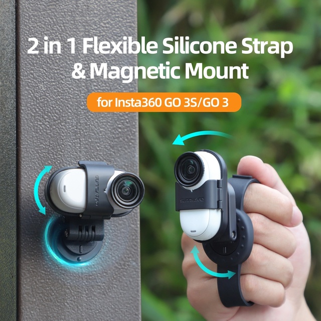Insta360 GO3S Flexible Fixation Strap + Magnetic Bracket 2-in-1 Set Insta360 GO 3S Accessories Action Camera Accessories