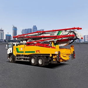 China nueva bomba de pluma de hormigón montada en camión HB52V de 52m a la venta - Product Image 6