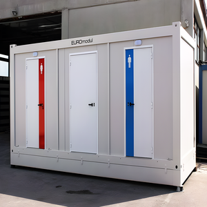 Toilettes portables en plastique pour camping, fabrication chinoise directe, faible coût d'expédition, toilettes portables pour l'extérieur, panneau sandwich - Product Image 4