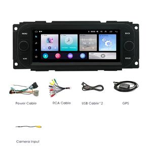 Lecteur Radio Auto pour JEEP Grand Cherokee Liberty Wrangler Chrysler 2002-2006 Android lecteur DVD de voiture écran multimédia stéréo - Product Image 2