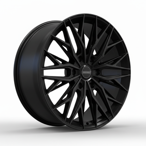 Llantas Forjadas con Diseño Elegante de Rayos Solares: Ruedas Negras Brillantes de 20 Radios - Alta Capacidad de Carga para Sedán y SUV - Product Image 2