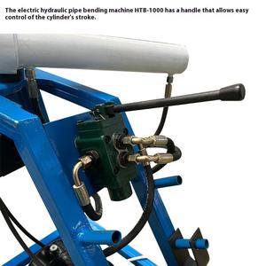 Hydraulic HTB-1000 Portable Electric Square Tube <b>Bending</b> <b>Machine</b> Semi-Automatic with Optional Mold Bottom Wheel Movable Features - Product Image 5