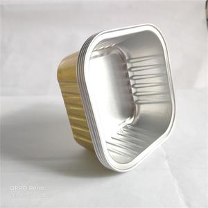 Contenants alimentaires en aluminium de 125 ml, 150 ml, 300 ml avec couvercles en aluminium pour repas complets en conserve - Product Image 2