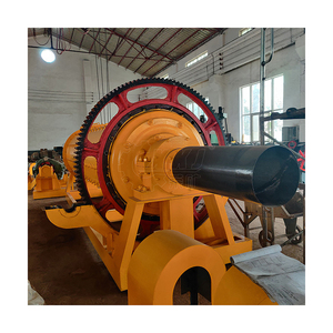 Di alta qualità 1200X3600 umido/secco mulino a sfere 5 t/H capacità di macinazione con motore nuovo e ingranaggio per uso mulino miniera d'oro - Product Image 4