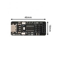 Puerto serie de transmisión transparente inalámbrica ESP8266 a placa adaptadora de módulo WiFi, descargador tipo C, ESP01S, WI, 2 unidades
