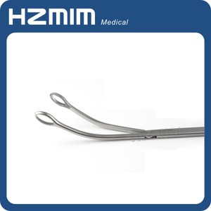 Elektrische Thoracoscopische Gebogen Dissectoren Chirurgische instrumenten van medische kwaliteit van roestvrij staal voor thoracale chirurgie - Product Image 4