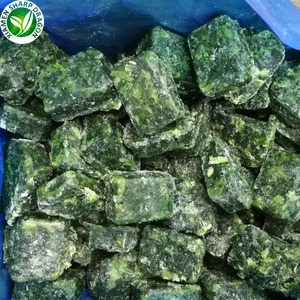 Bqf số lượng lớn Trung Quốc Hữu Cơ đóng gói túi đông lạnh của mùa tươi xắt nhỏ lá rau bina xoắn ốc thoát nước quả bóng gạch trong hộp gói - Product Image 5