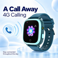 Montre connectée pour enfants avec caméra GPS 4G, écran tactile, carte SIM, étanche IP67, autonomie de 4 jours, suivi d'activité pour une utilisation en extérieur