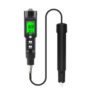 Digital Dissolved Oxygen DO Meter Portable type oxygen analyzer with high sensitive probe for aquaculture