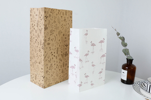 Bolsa de Papel Kraft Personalizada Ecológica y Colorida con Impresión Personalizada, Bolsa de Papel para Regalos y Dulces sin Asas - Product Image 6