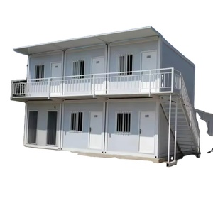 Maison de 5 chambres à coucher Maison mobile extensible de 2 chambres à coucher Maison de conteneur en acier portable étanche pour bureau ou chambres à coucher - Product Image 6