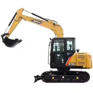 Excavadora Sany SY75 Usada a Precio Económico, Excelente Estado, Excavadora Caterpillar SY75C Pro en Existencia para la Venta - Product Image 1