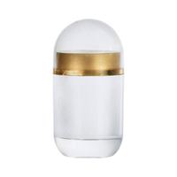 Conteneur en plastique transparent en forme de capsule en acrylique portable, bouteille vide à large ouverture, petit pot pour pilules, granulés, poudre, cosmétiques