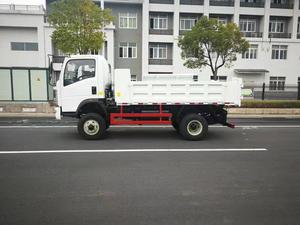 Camion benne mini-pompier Sinotruk Homan 4x2 8 tonnes, 6 roues, diesel, pour carrière et construction - Product Image 6