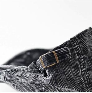 Gorro Newsboy de Pana Vintage Estilo Inglés para Otoño/Invierno, Unisex, Simple, Casual, Pana Desgastada - Product Image 6