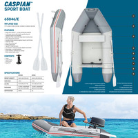 Bateaux à rames Bestway 65046 en matériau Drop Stitch, petits bateaux pliables en PVC, jet-rafting, catamaran gonflable en caoutchouc