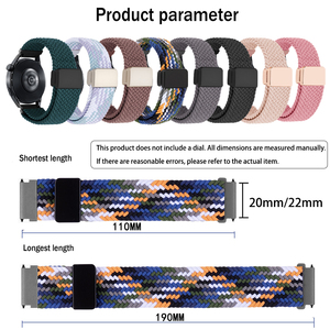 <span class=keywords><strong>Correa</strong></span> Magnética de 20mm 22mm para Galaxy <span class=keywords><strong>Watch</strong></span> 7/FE/6/5/pro/4/Classic/active <span class=keywords><strong>2</strong></span>/Gear S3, Brazalete para <span class=keywords><strong>Huawei</strong></span> <span class=keywords><strong>Watch</strong></span> <span class=keywords><strong>GT</strong></span> 6 5 4 Pro - Product Image 6