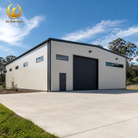 Bâtiment d'entrepôt préfabriqué en acier de petite taille, hangar de stockage métallique, solution de conception personnalisée