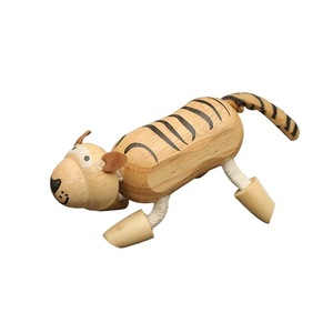 Juego de Animales de la Selva de Madera en Miniatura de Color Personalizado, Figuras de Animales Salvajes para Aprendizaje y Recuerdos de Fiesta - Product Image 5