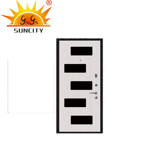 Portes en bois Design Portes de sécurité battantes Fantaisie Turquie <span class=keywords><strong>Porte</strong></span> <span class=keywords><strong>blindée</strong></span> Prix Sécurité Acier Moderne Imperméable Conception Graphique Polymère - Product Image 3