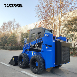 2025 ltmg nhà máy giá vừa Skid chỉ đạo Bộ nạp 830kg 850kg Tải Công suất mở Cab dễ dàng hoạt động bánh Skid chỉ đạo Bộ nạp - Product Image 3